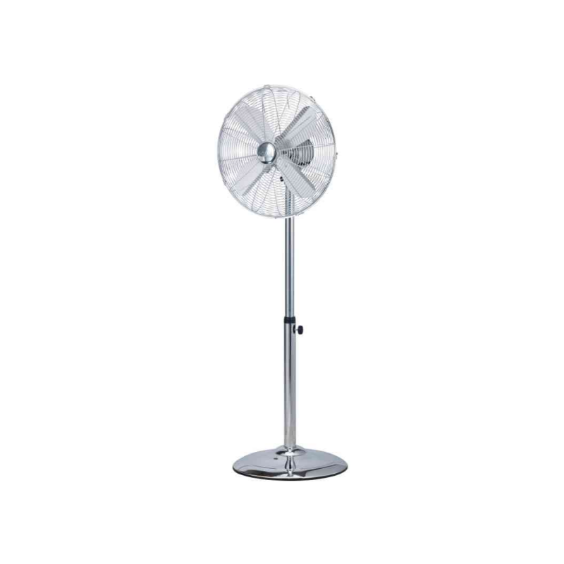 ventilatore - piantana - Ev014 - cfg - cromato- diametro 40  - 50w