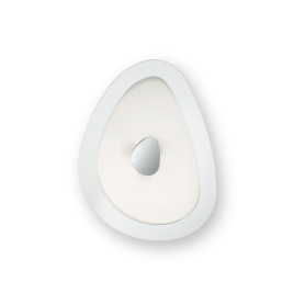 Plafoniera con montatura in metallo smaltato bianco GEKO PL2 IDEAL LUX 2