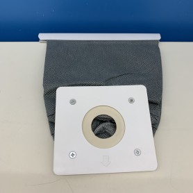 Sacchetto per aspirapolvere tessuto grigio, apribile SCHAUB LORENZ 2200 SAC 2