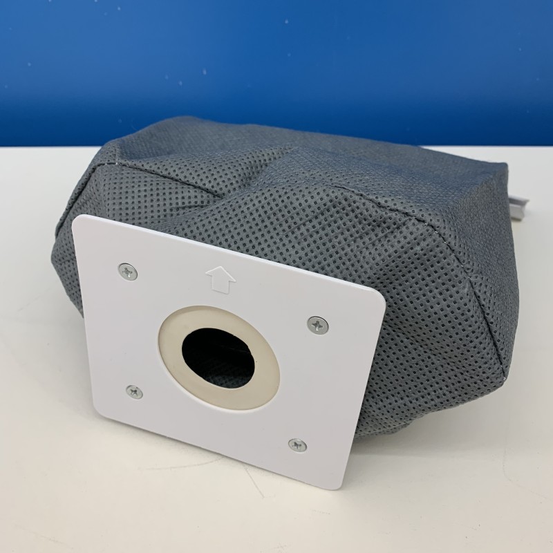 Sacchetto per aspirapolvere tessuto grigio, apribile SCHAUB LORENZ 2200 SAC