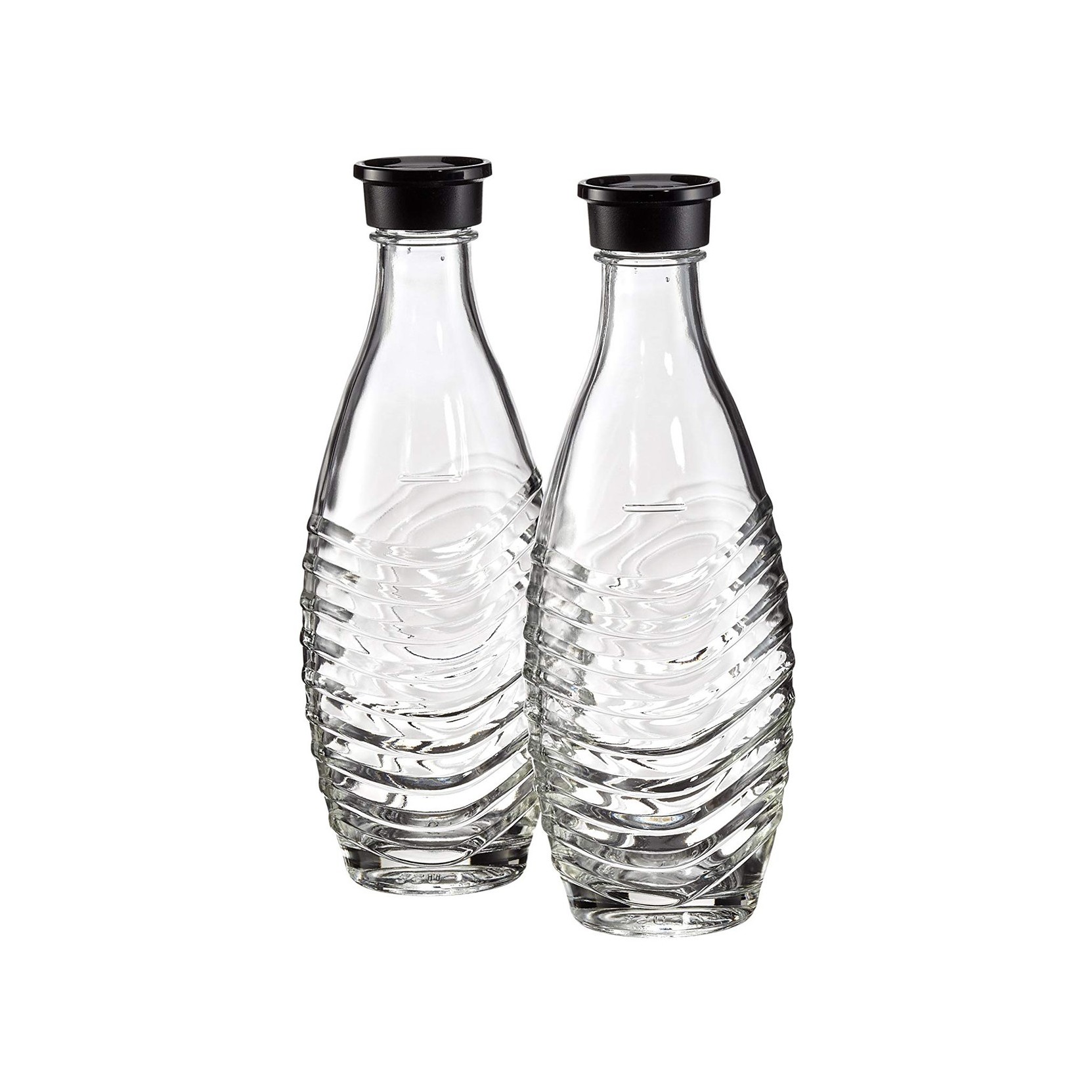 Set di 2 bottiglie in vetro per modelli CRYSTAL e PENGUIN SODASTREAM