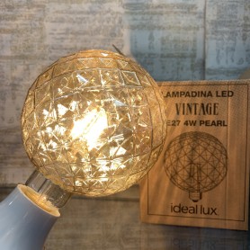 LAMPADINA LED VINTAGE PEARL 4W