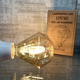 LAMPADINA LED VINTAGE DIAMOND 4W 2