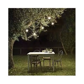 Cordone di lampadine per giardini e terrazzi FIESTA SP5 IDEALLUX PROLUNGABILE 2