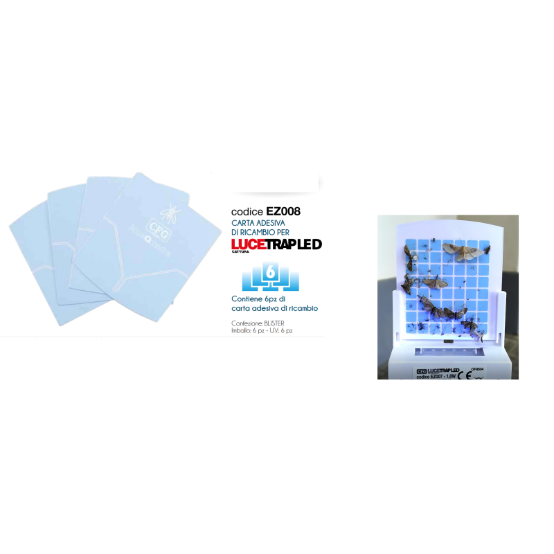 RICAMBIO ADESIVO PER LUCETRAP LED