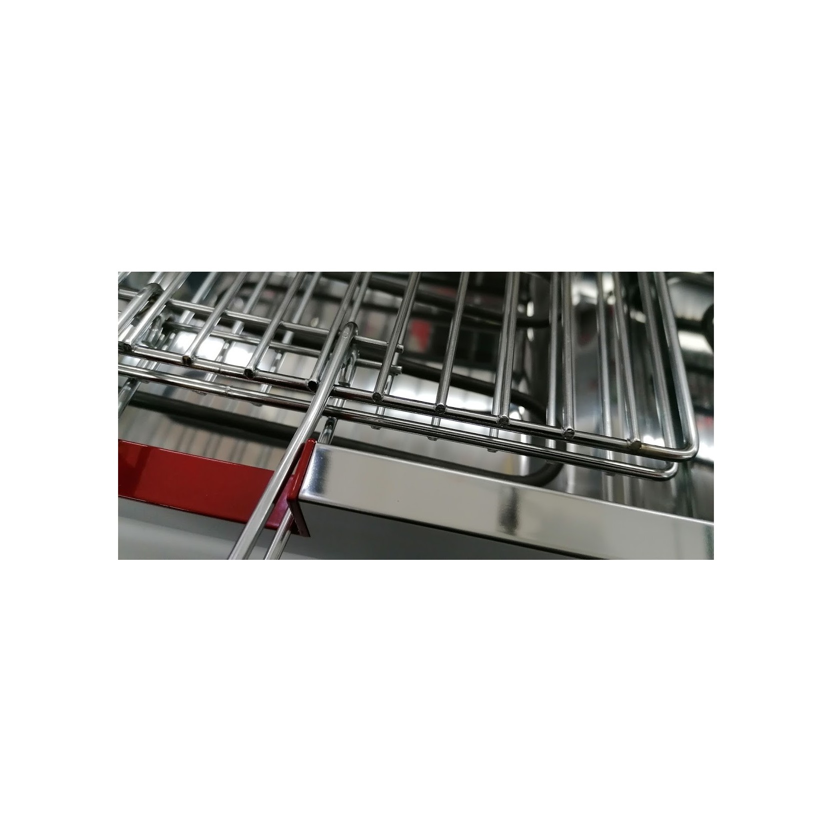 Griglia elettrica B 860E Inox e Red