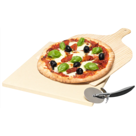 pietra refrattaria con pala legno e tagliapizza Electrolux 2