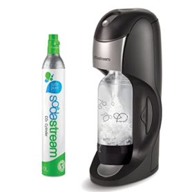 Gasatore DYNAMO SODASTREAM con bottiglia da Lt1 in PET e 1 cilindro in licenza DYNAMO