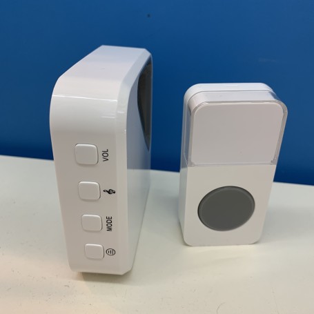 Campanello senza fili NEDIS DOORB114WT