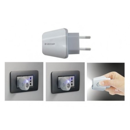 luce notturna con funzione emergenza led Velamp