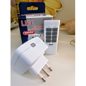 Kit presa wireless con radiocomando 12ch LIFE 2