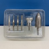Kit 6 testine di ricambio per BEURER manicure/pedicure MP60 MP62 