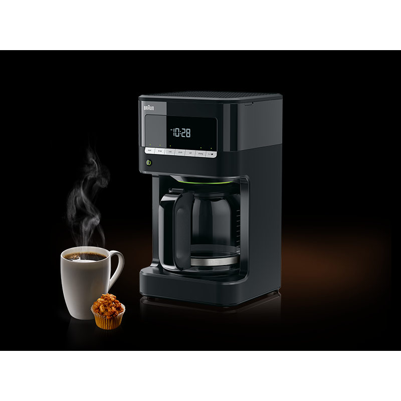 Macchina  per caffè americano con caraffa in vetro  BRAUN KF7020BK