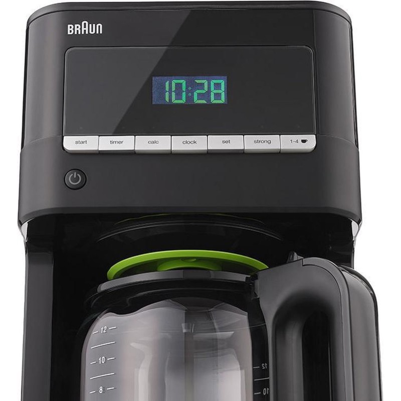 Macchina  per caffè americano con caraffa in vetro  BRAUN KF7020BK