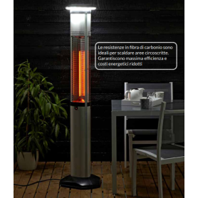 Stufa da esterno CFG ER030 PATIO 2700W (3 resistenze da 900W) 2