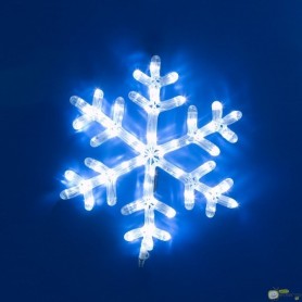 Fiocco di neve con 120 LED flash diamond cm44 LOTTI
