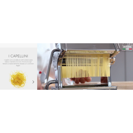 Accessorio capellini x macchina sfoglia marcato 150 AC-150-CAP