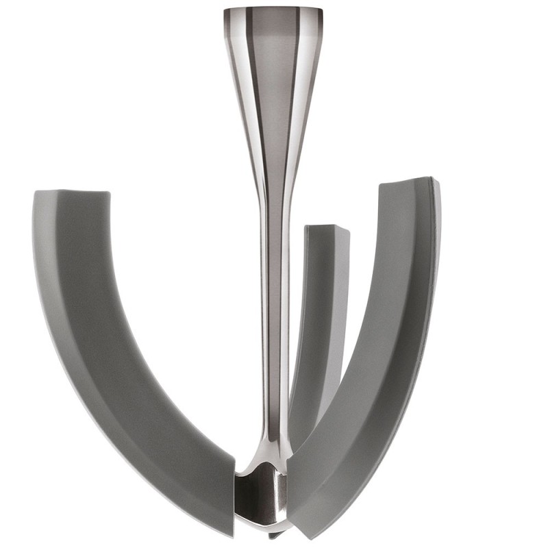 Frusta acciaio inox bordi flessibili silicone per SMF01/02/03/13 SMFB02 SMEG