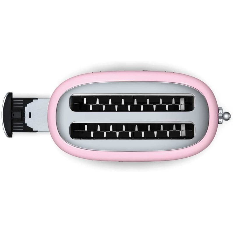 TOSTAPANE 4 FETTE ROSA SMEG  TSF02PKEU