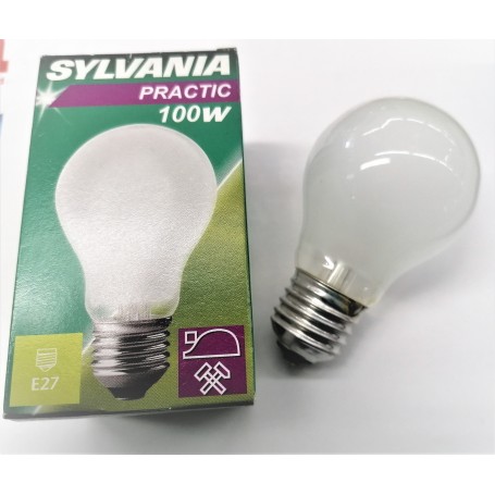 LAMPADINA RINFORATA INCANDESCENZA PRACTIC LAMP 100WATT E27 LAMPADINA RINFORATA INCANDESCENZA PRACTIC LAMP 100WATT E27