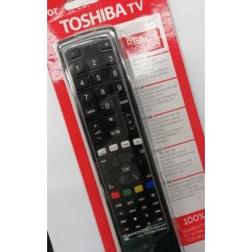 TOSHIBA TELECOMANDO PER TV SOSTITUTIVO GIA' PRONTO ALL'USO JollyLine