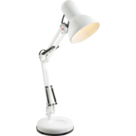lampada tavolo metallo snodata nera E27 GLOBO 2