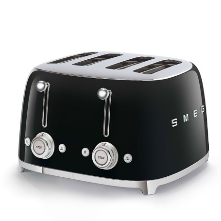 TOSTAPANE 4 FETTE SEPARATE NERO SMEG TSF03BLEU TOSTAPANE 4 FETTE SEPARATE NERO SMEG TSF03BLEU