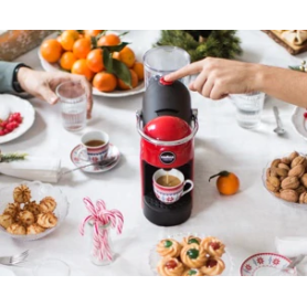 Macchina da caffè - capsule - rossa/nero -  2