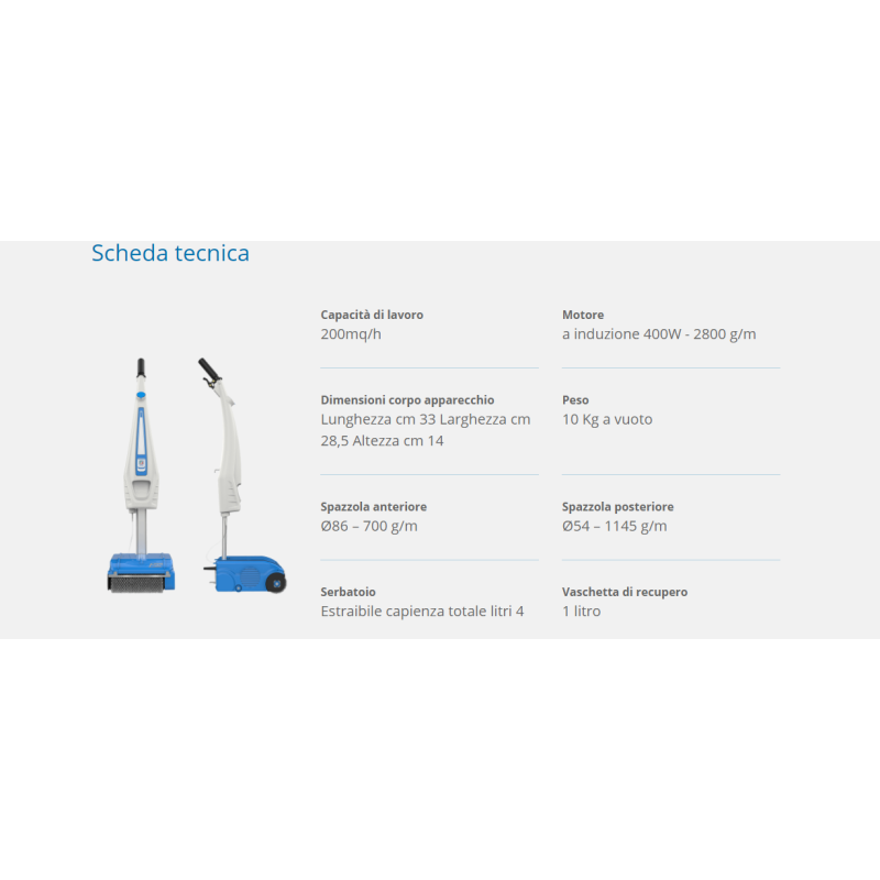 Lavapavimenti FLOORWASH F25