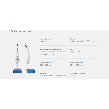 Lavapavimenti FLOORWASH F25