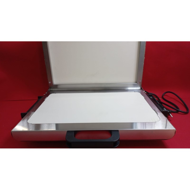 TIGELLIERA ELETTRICA PIETRA REFRATTARIA OPTIMA TIGELFOCACCIA INOX
