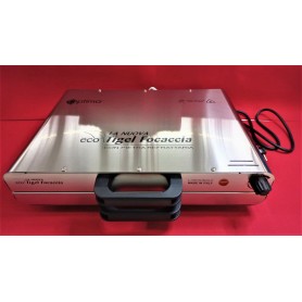 TIGELLIERA ELETTRICA PIETRA REFRATTARIA OPTIMA TIGELFOCACCIA INOX 2