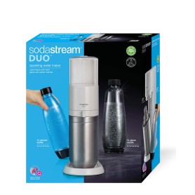 DUO SODASTREAM GASATORE CON BOTTIGLIA IN VETRO E PET NUOVO BIANCO 2