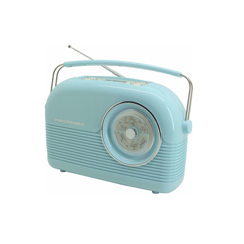 Radio DAB stile vintage azzurra DAB450BL SoundMaster