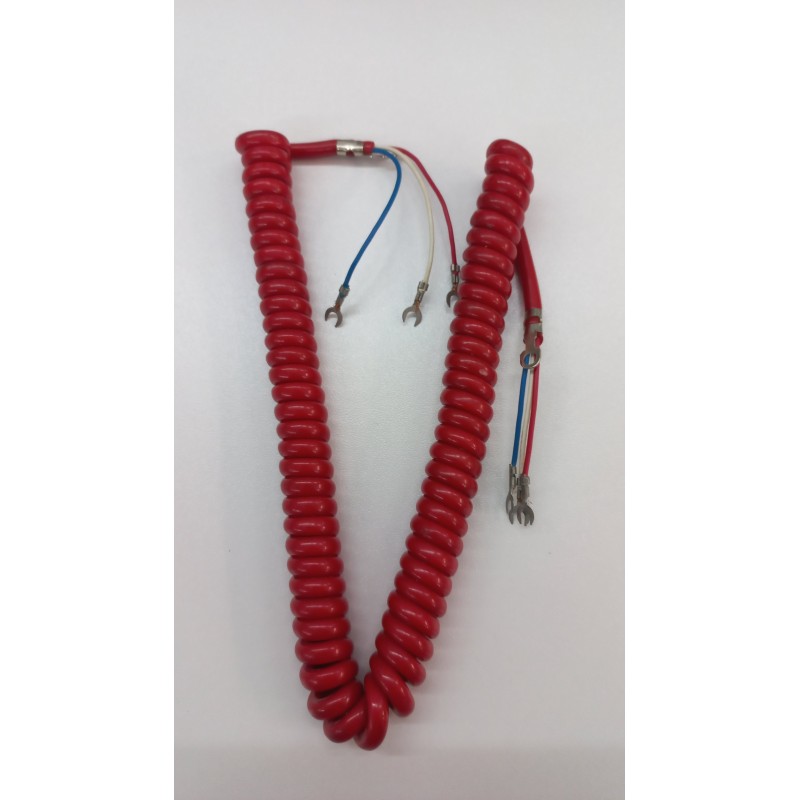 cavetto per telefono base/cornetta con capicorda 3capi
