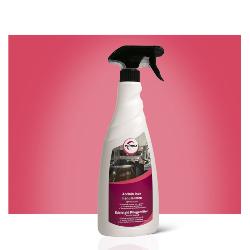 detergente acciaio igienizzante 750ml Wimex 