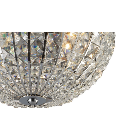 PLAFONIERA IN CRISTALLO MOLATO CALYPSO PL4  IDEALLUX