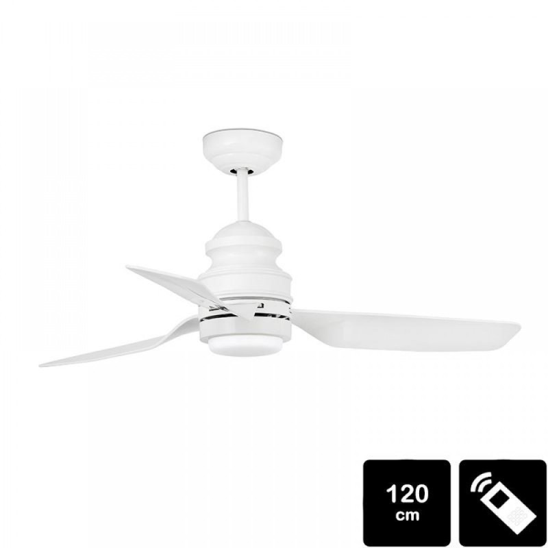 FARO 33498 PHUKET   ventilatore soffitto bianco moderno  3 pale senza  luce PHUKET FARO