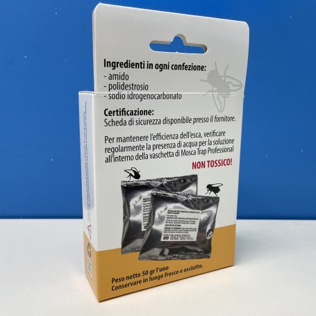 Ricambio esca solubile (2 pezzi) per Moscatrap professional EZ010 CFG