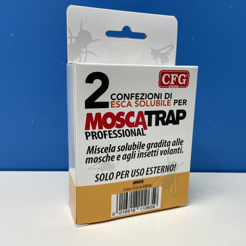 Ricambio esca solubile (2 pezzi) per Moscatrap professional EZ010 CFG