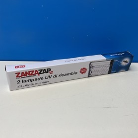 Confezione 2 lampade attiniche ricambio per E332 ZANZAZAP30 15W