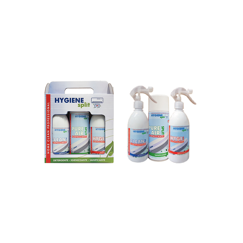 Kit per pulizia split detergente, igienizzante e sanificante HYGIENE SPLIT HCP