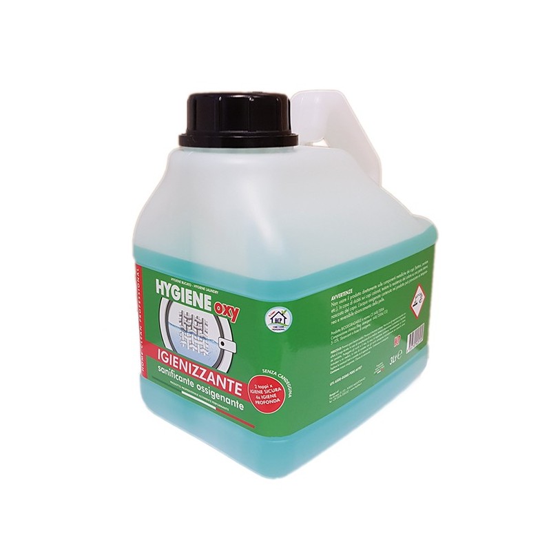 Igienizzante per bucato, sanificante ossigenante 3LT HYGIENE OXY HCP
