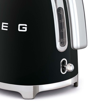 BOLLITORE ELETTRICO NERO SMEG STILE ANNI 50