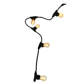 Filo di luci per esterno Catena con 10 luci mt 5 LINK ME 2202 Luminsky 2