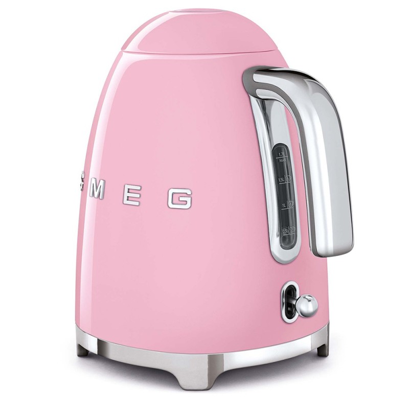 BOLLITORE ELETTRICO ROSA SMEG STILE ANNI 50
