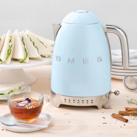 Bollitore a temperatura variabile AZZURRO SMEG KLF04PBEU Bollitore a temperatura variabile AZZURRO SMEG KLF04PBEU