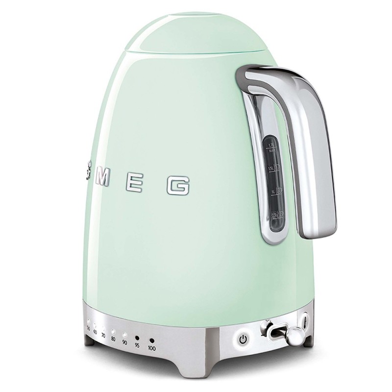 Bollitore a temperatura variabile VERDE PASTELLO SMEG KLF04PGEU