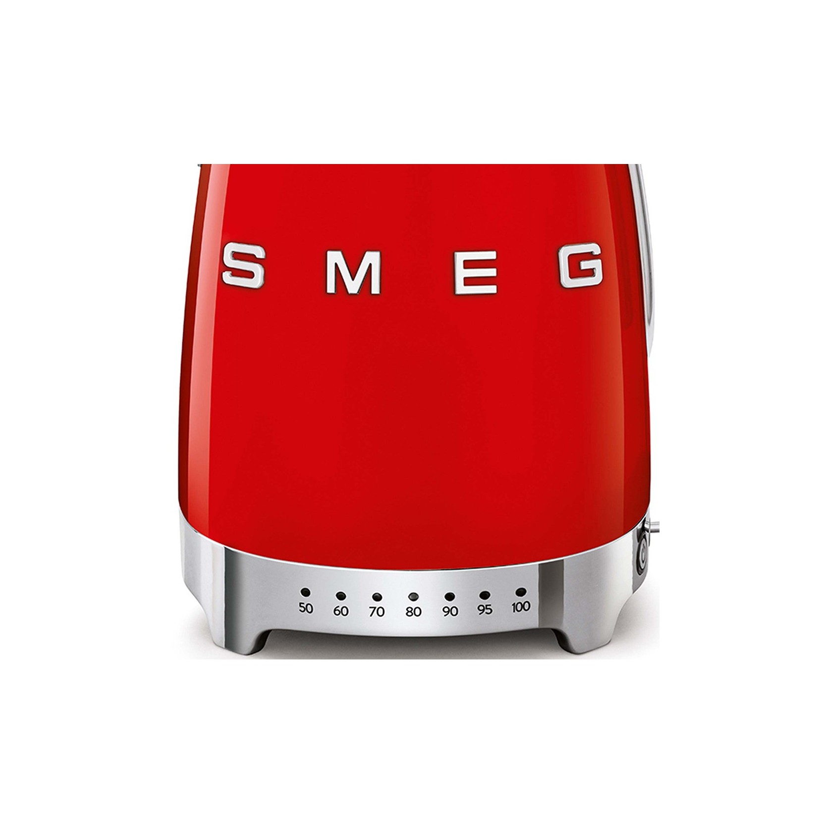 Smeg Bollitore Elettrico a Temperatura Regolabile Rosso