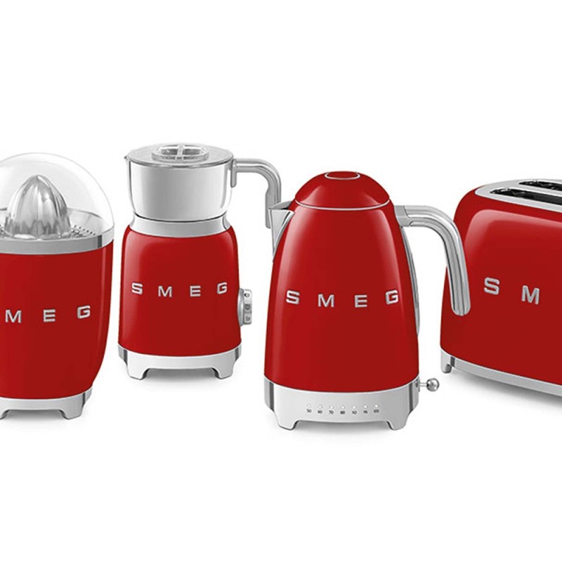 Bollitore a temperatura variabile ROSSO SMEG KLF04RDEU
